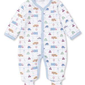 Pima Cotton Footed Zipper Sleeper 3m